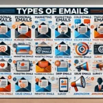 How many types of emails are there