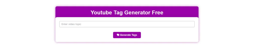 youtube tag extractor