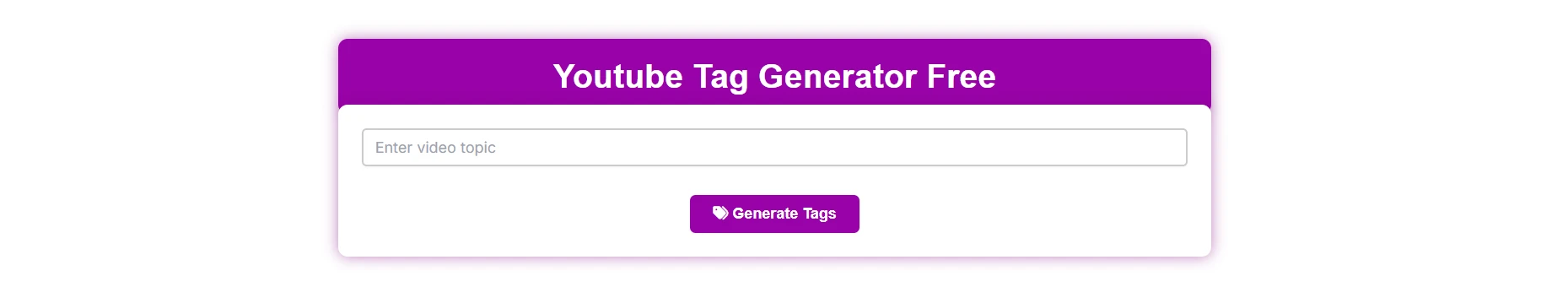 youtube tag extractor
