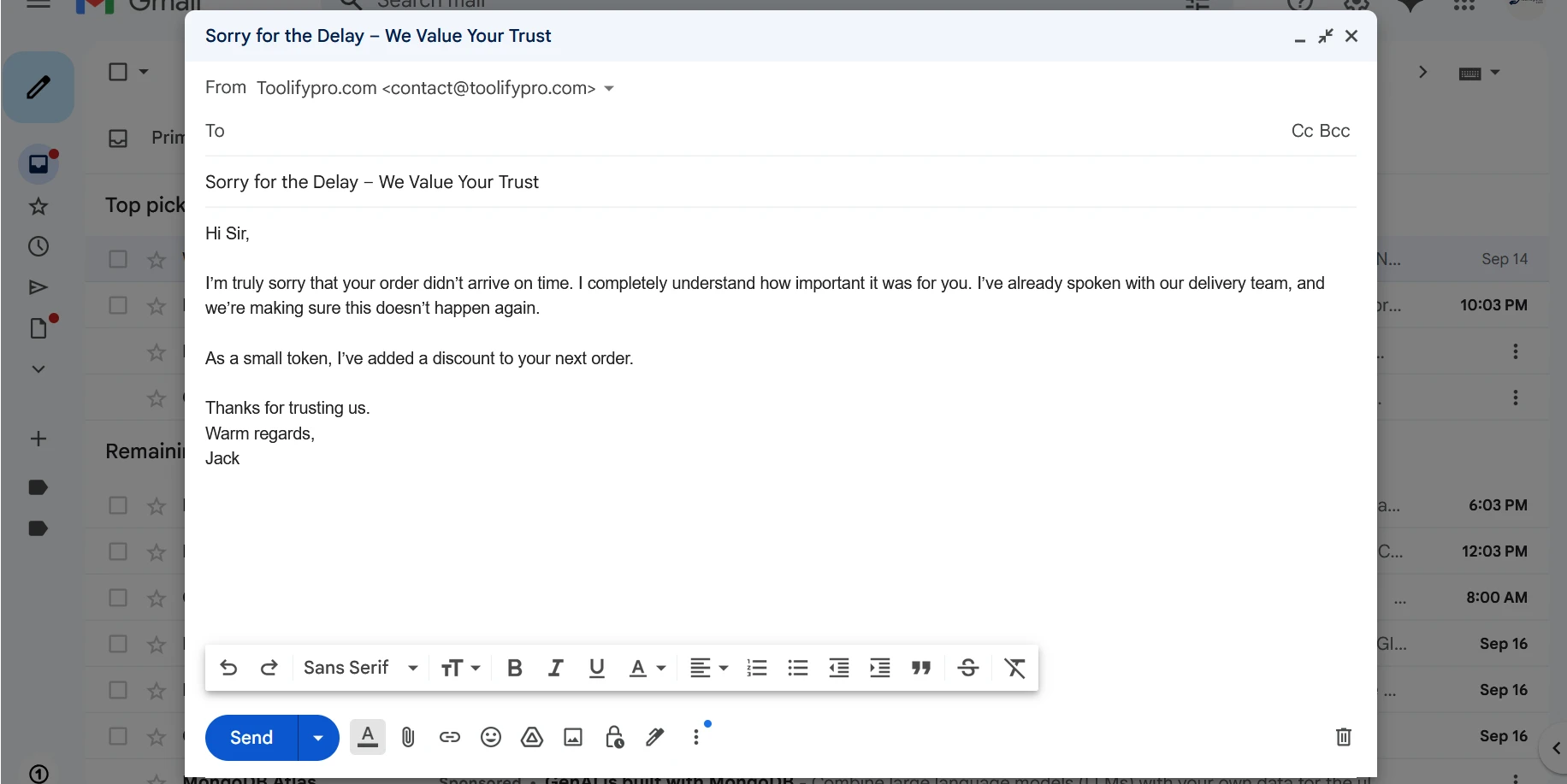 Human Writing – Examples
