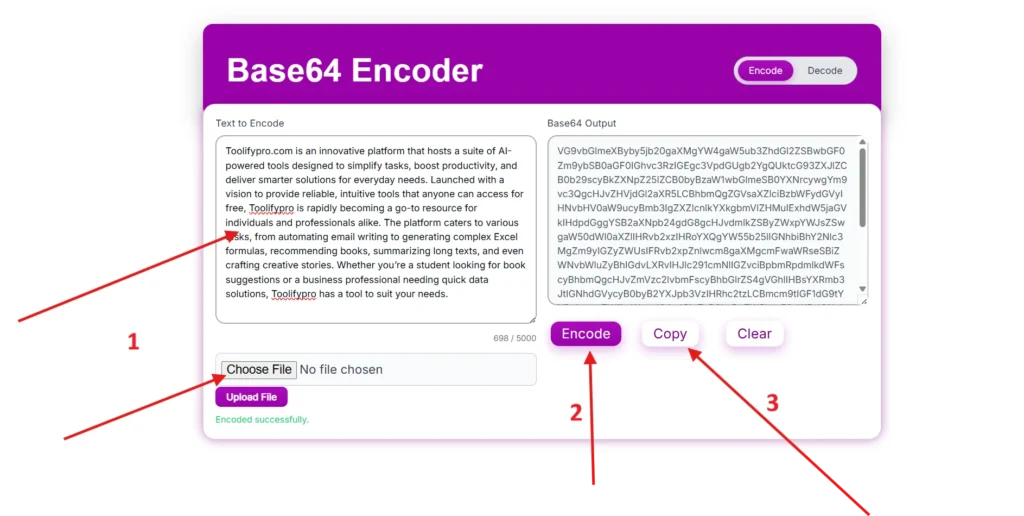Base64 Encoder