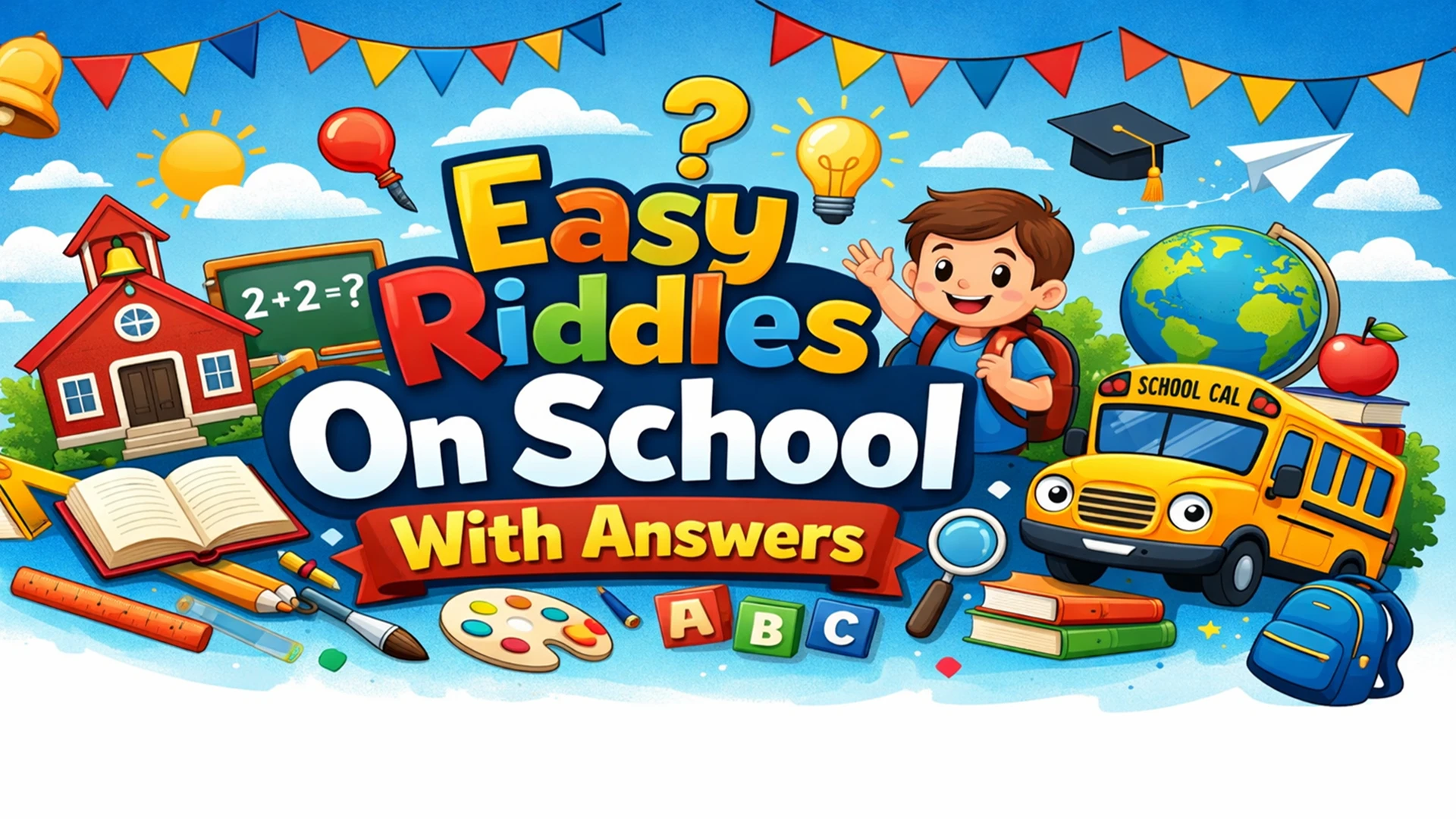 Easy Riddles On School With Answers