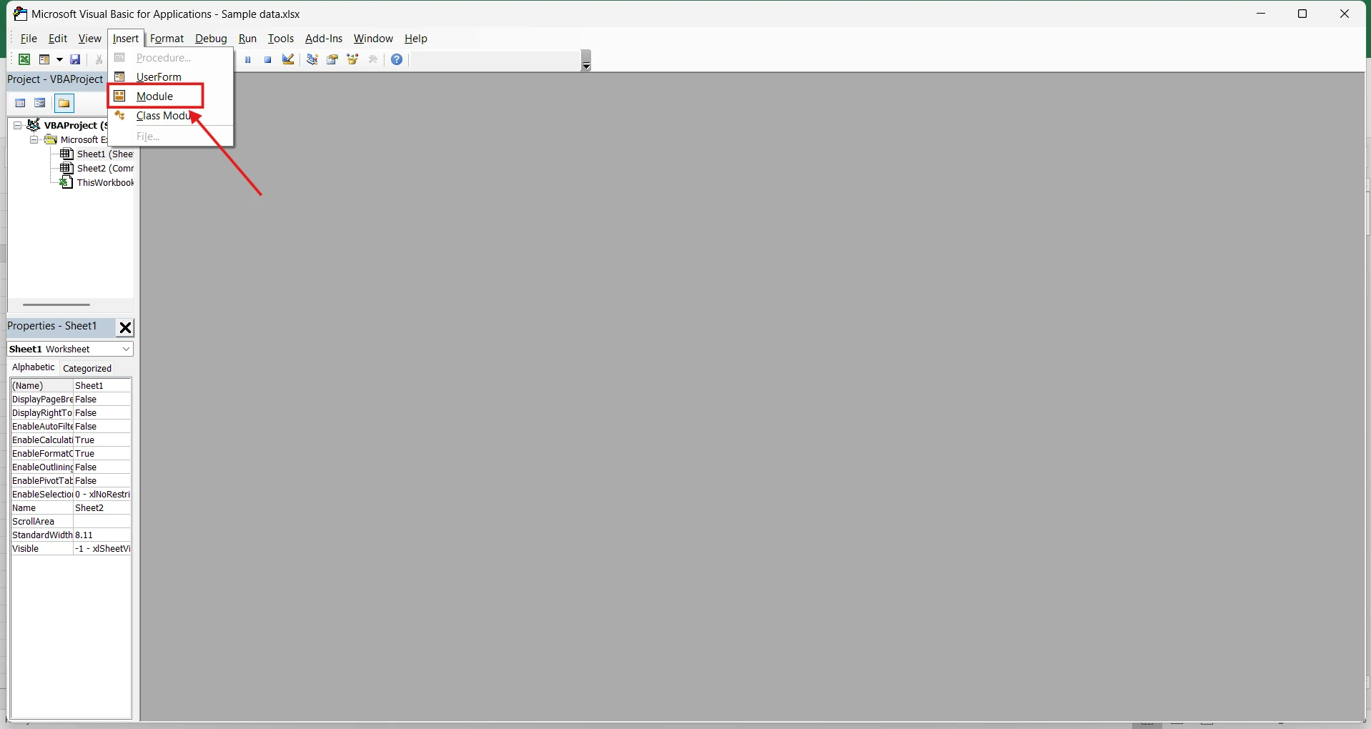 VBA Code to Split Comma Separated Values into Columns in Excel