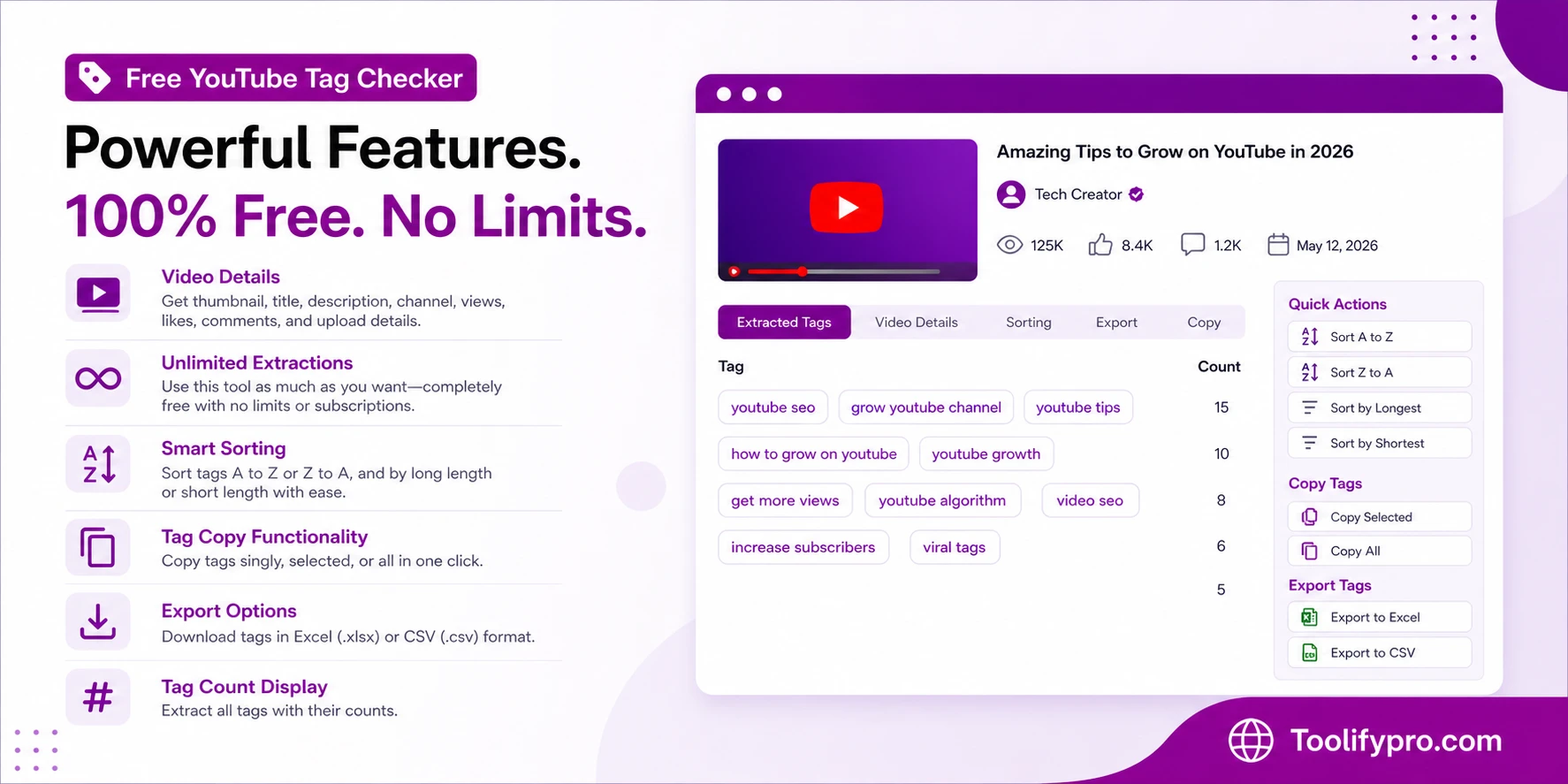 Free YouTube Tag Checker